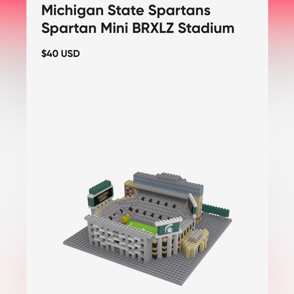 NWOT unopened FOCO Michigan State Mini Stadium